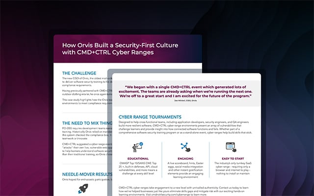 Orvis – Building a Security-First Culture
