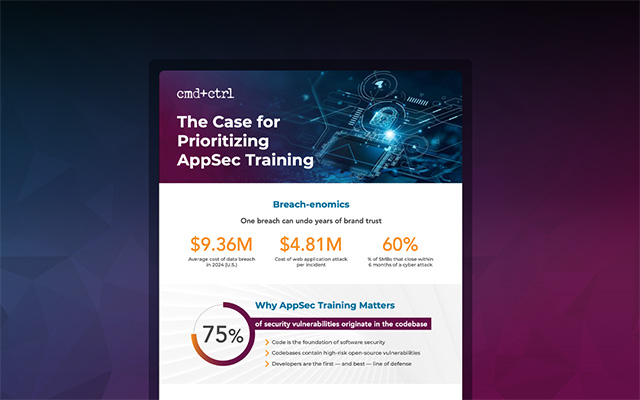 The Case for Prioritizing AppSec Training