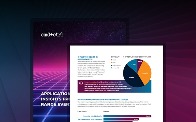 Application Security at Scale: Cyber Range Study